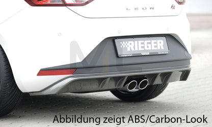 Rieger 00027009 SEAT 5F Leon FR Rear Diffuser 1 | ML Performance EU Car Parts