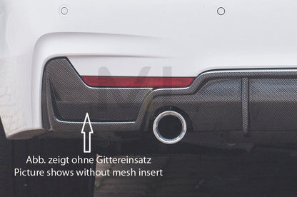 Rieger 00053478 BMW 4 Series F32 F33 F36 Rear Diffuser 4 | ML Performance EU Car Parts