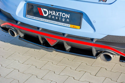 Maxton Design Hyundai I30N MK3 Fastback Central Rear Splitter