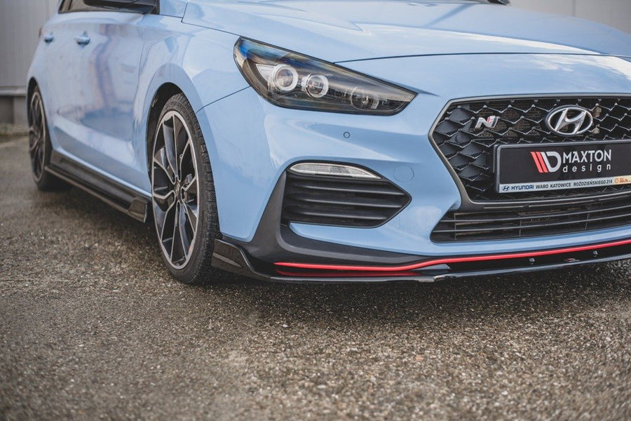 Maxton Design Hyundai I30N MK3 Hatchback / Fastback Front Splitter V.3