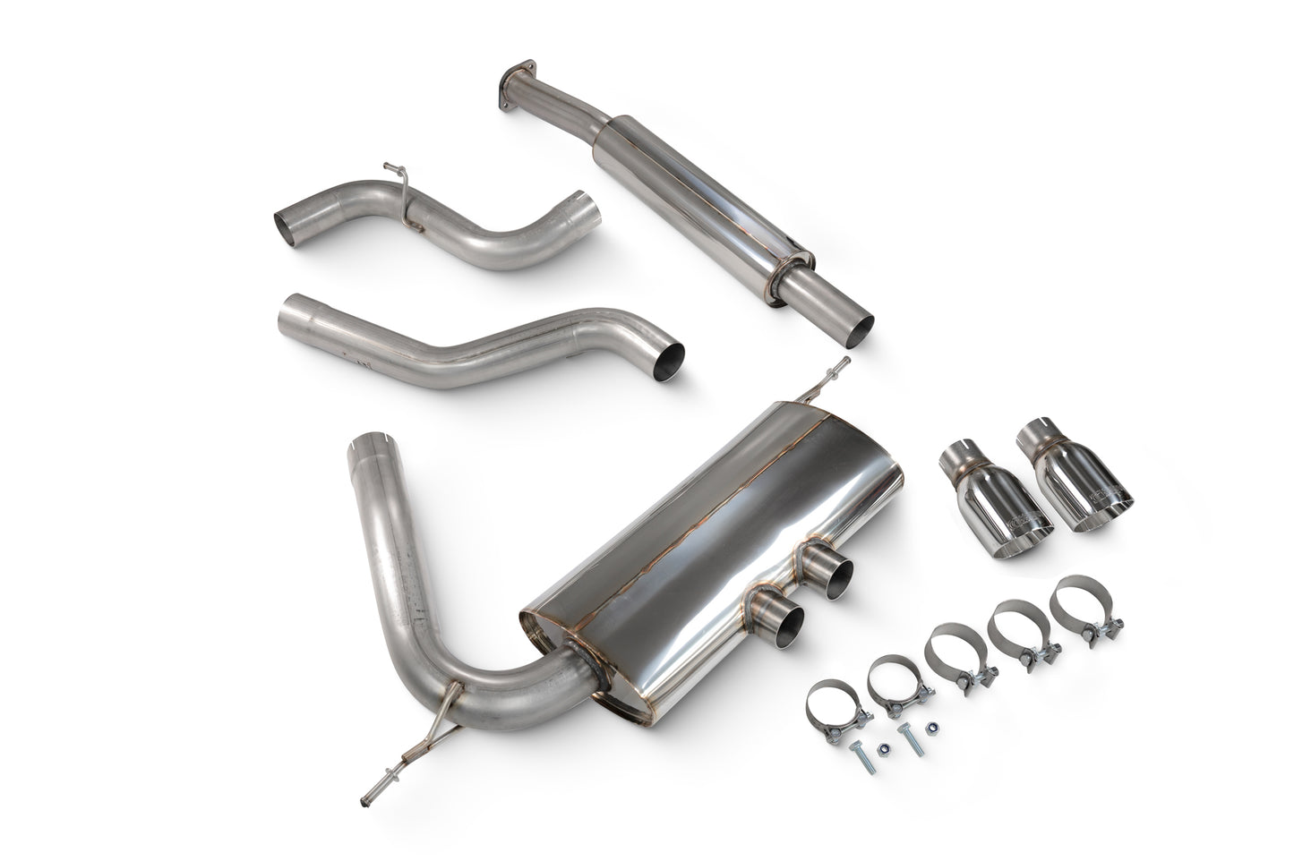 Scorpion SFD071 Ford Focus MK3 ST Resonated Cat-Back System  | ML Performance EU EU
