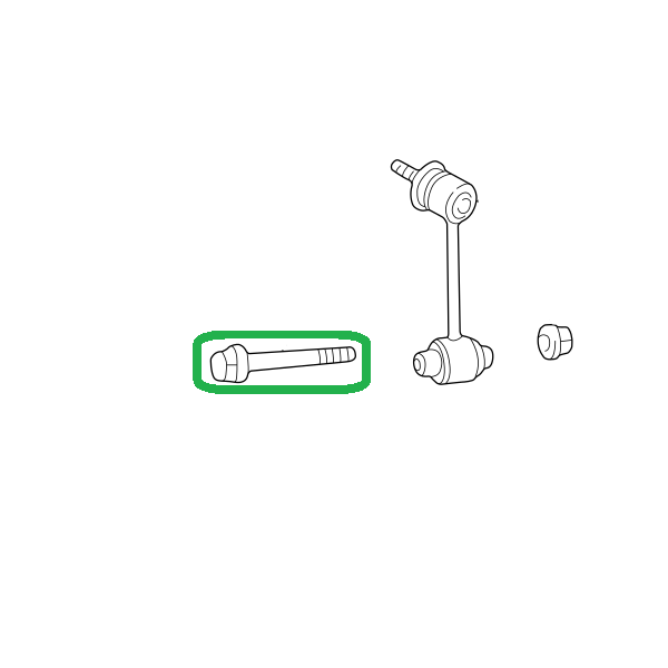 Genuine Lexus 90105-08356 IS Phase 1 Rear Drop Link Bolt