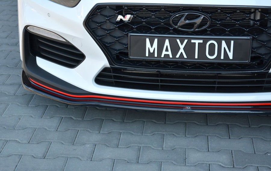 Maxton Design Hyundai I30N MK3 Hatchback / Fastback Front Splitter V.2