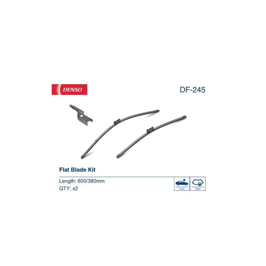 Denso Flat Df-245 Wiper Blade | ML Performance EU Car Parts