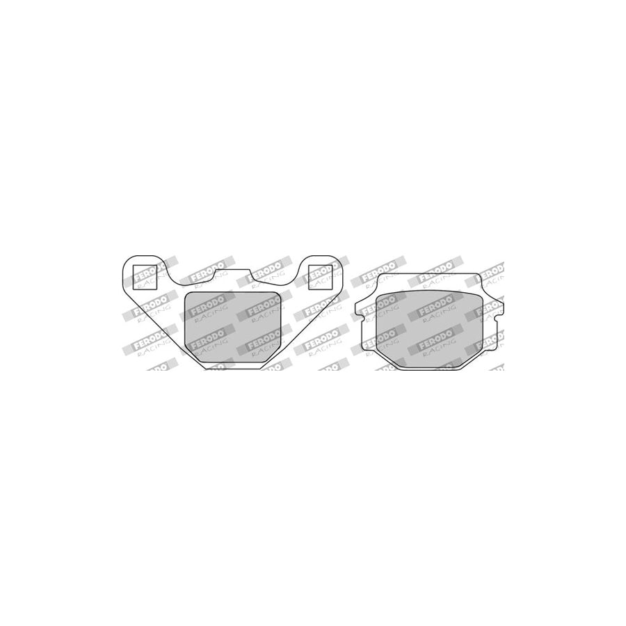 Ferodo Racing FDB314EF Brake Pad Set
