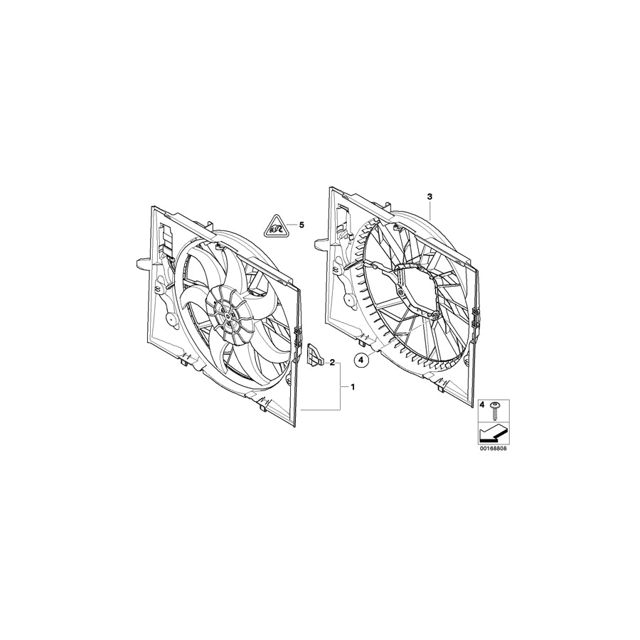 Genuine BMW 61136900541 E66 E61 E63 Pin Terminal 3 POL. (Inc. 530i, 520i & 740Li) | ML Performance EU