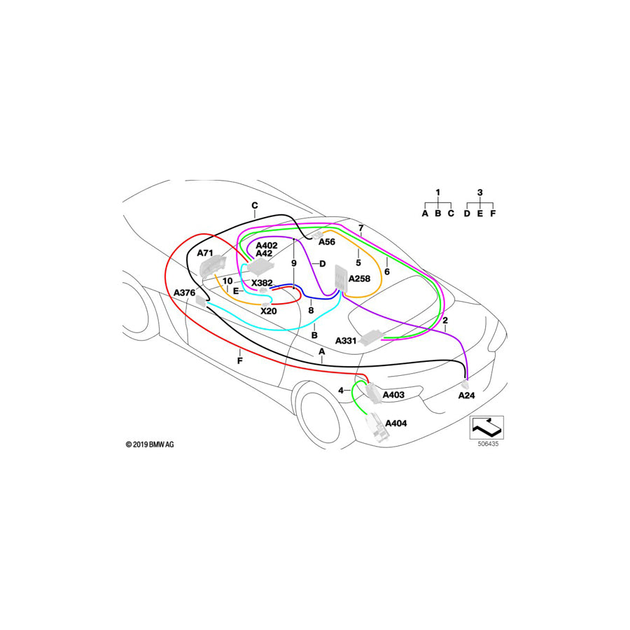 Genuine BMW 61118718083 G29 Repair Module Ethernet (Inc. Z4 20i, Z4 30i & Z4 M40i) | ML Performance EU Car Parts