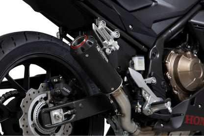 Scorpion PHA186BCER Honda CBR500 R Red Power Slip-On - Black Ceramic Coated Sleeve | ML Performance EU EU