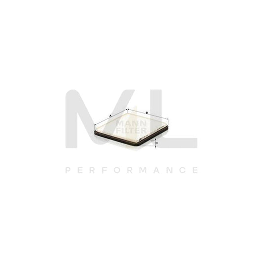 MANN-FILTER CU 20 010 Pollen filter for CHEVROLET SPARK Particulate Filter | ML Performance Car Parts