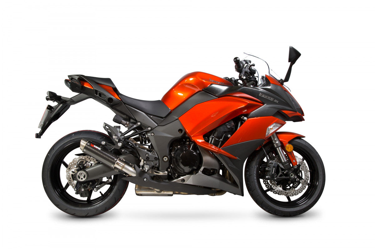Scorpion KA1017CEM Kawasaki Z1000 SX Rp1-Gp Slip-On (Pair) - Carbon Fibre Sleeve | ML Performance EU EU