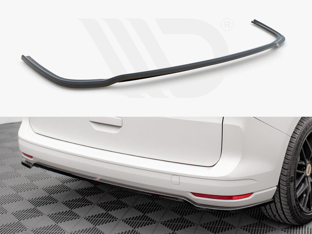 Maxton Design VW-CA-5-RD1T Central Rear Splitter VW Caddy MK5 (2020-) | ML Performance UK Car Parts
