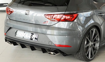Rieger 00088136 SEAT 5F Leon Cupra Rear Diffuser 3 | ML Performance EU Car Parts