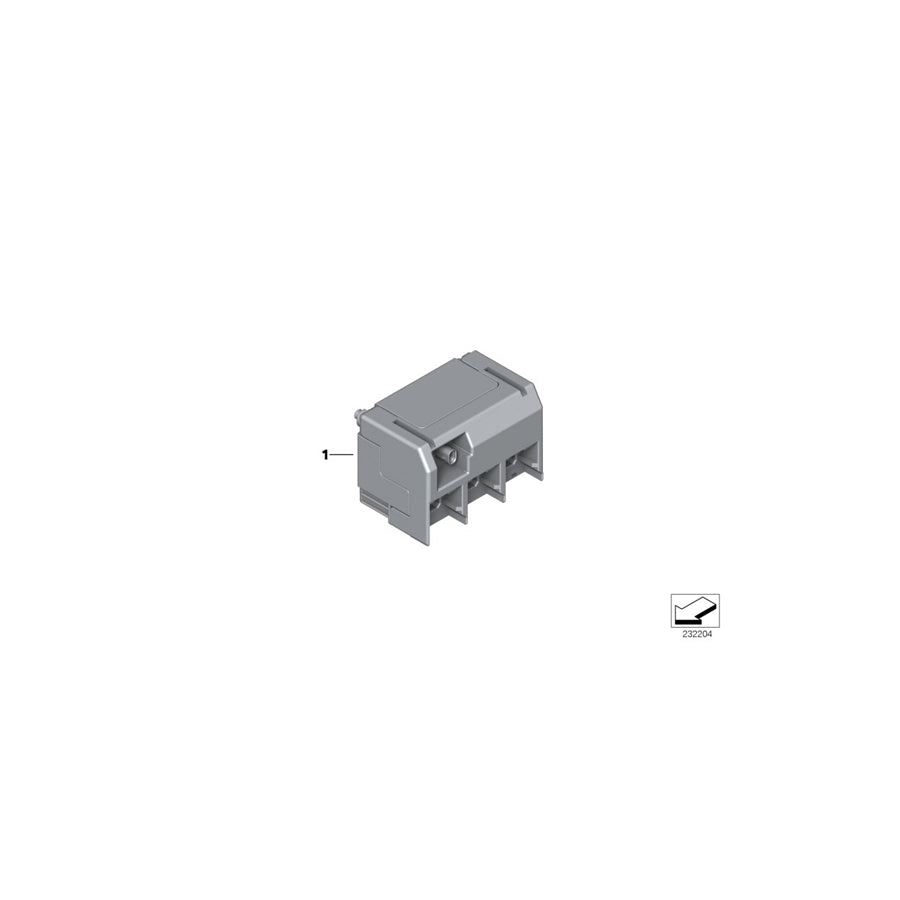 Genuine BMW 61139201980 F12 F90 F11 Dividing Element (Inc. 520i, 750Li & 760i) | ML Performance EU