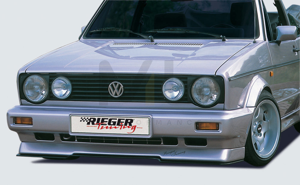Rieger 00010012 VW Mk1 Golf Front Splitter 1 | ML Performance EU Car Parts
