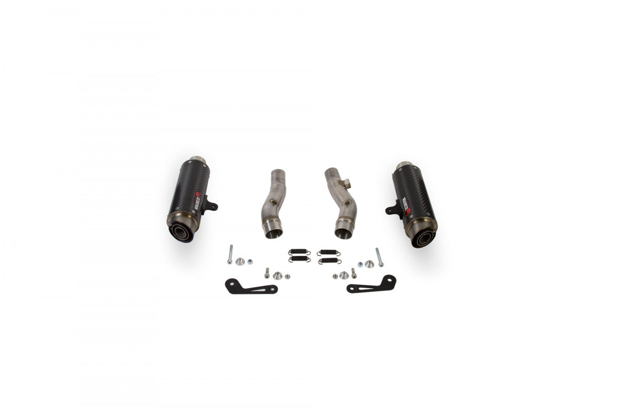 Scorpion KA1014CEM Kawasaki Z1000 SX Rp1-Gp Slip-On (Pair) - Carbon Fibre Sleeve | ML Performance EU EU