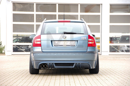 Rieger 00079008 Skoda 1Z Octavia Rear Diffuser 1 | ML Performance EU Car Parts