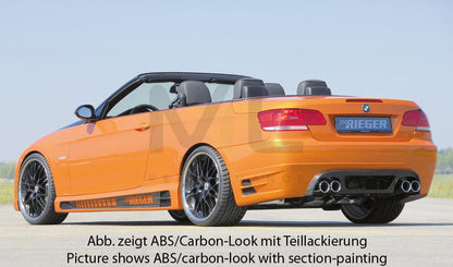 Rieger 00053437 BMW 3 Series E92 E93 Rear Diffuser 7 | ML Performance EU Car Parts