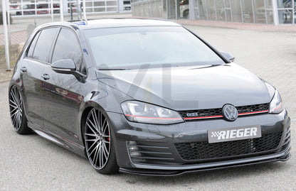 Rieger 00088099 VW Mk7 Golf Front Splitter (GTI & GTD) 3 | ML Performance EU Car Parts