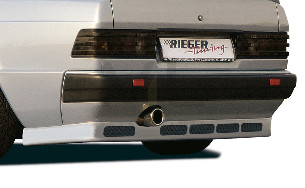 Rieger 00025058 Mercedes-Benz W201 190 Rear Diffuser 1 | ML Performance EU Car Parts