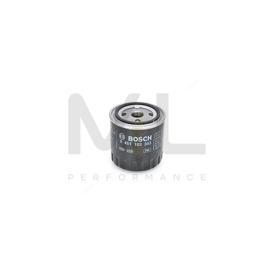 BOSCH Oil Filter 0451103353 [ P 3353 ] | ML Car Parts UK | ML Performance