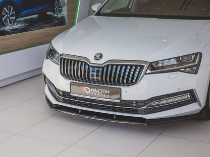 Maxton Design Skoda Superb MK3 Fl Front Splitter V.2