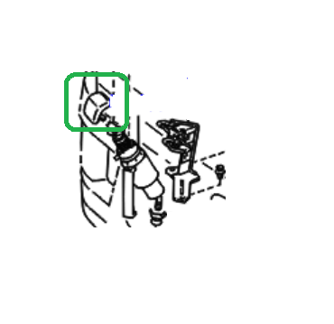 Genuine Lexus 85381-53010-J4 IS Phase 1 O/S Windscreen Washer Jet Nozzle & Cover