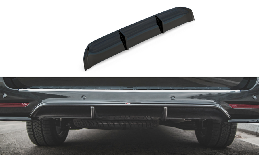 Maxton Design ME-V-447F-AMGLINE-RS1T Rear Valance Mercedes Benz V-Class AMG-Line W447 Facelift | ML Performance UK Car Parts