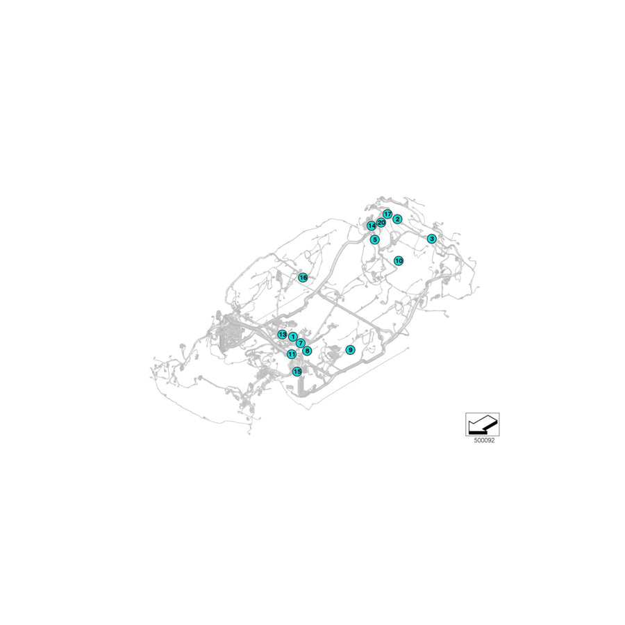 Genuine BMW 61139345336 G29 G11 G15 Covering Cap (Inc. M850iX, 740i & X6 M50dX) | ML Performance EU