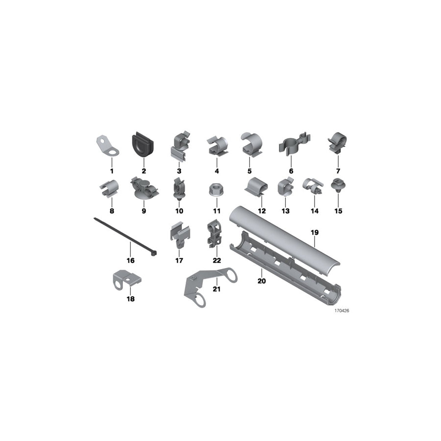 Genuine BMW 12141742758 E46 E85 E36 Bracket (Inc. 316i, 316g & 325td) | ML Performance EU Car Parts