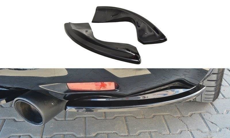 Maxton Design IN-QX-70-1F-RSD1T Rear Side Splitters Infiniti QX70 | ML Performance UK Car Parts