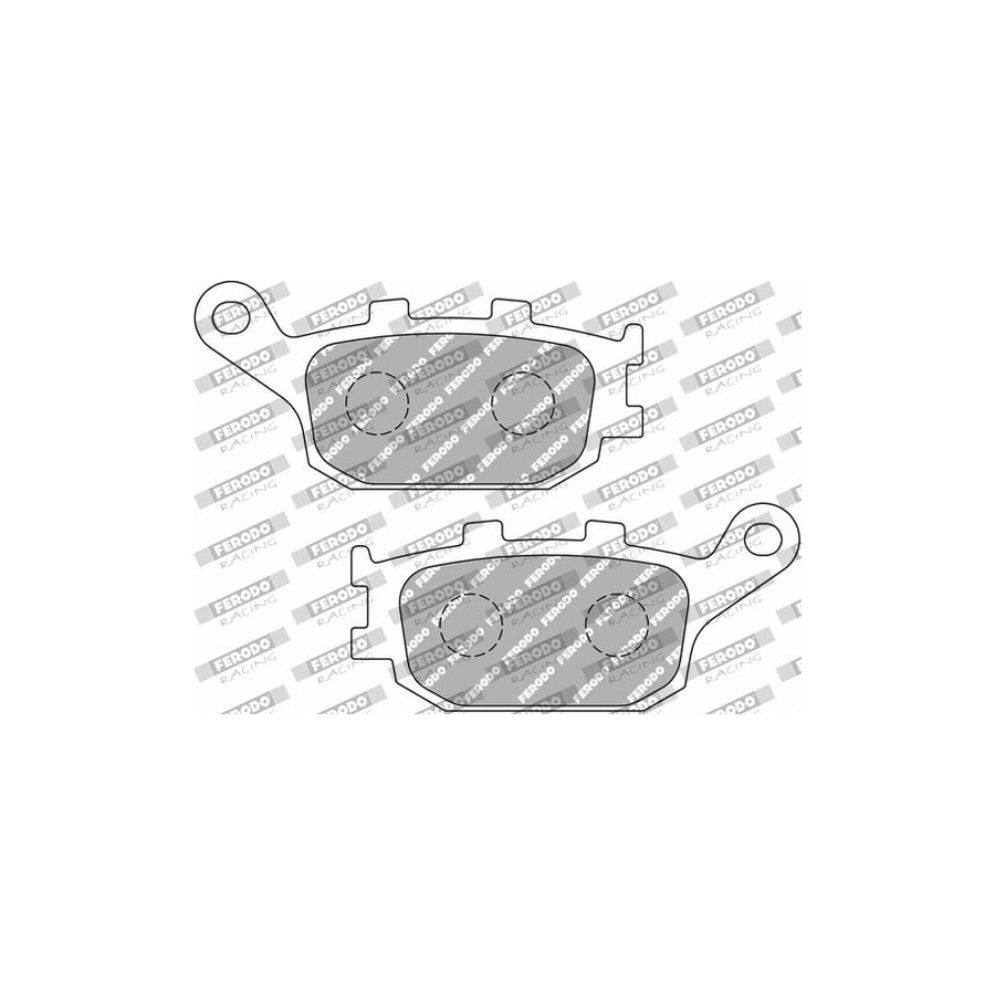 Ferodo Racing FDB754P Brake Pad Set