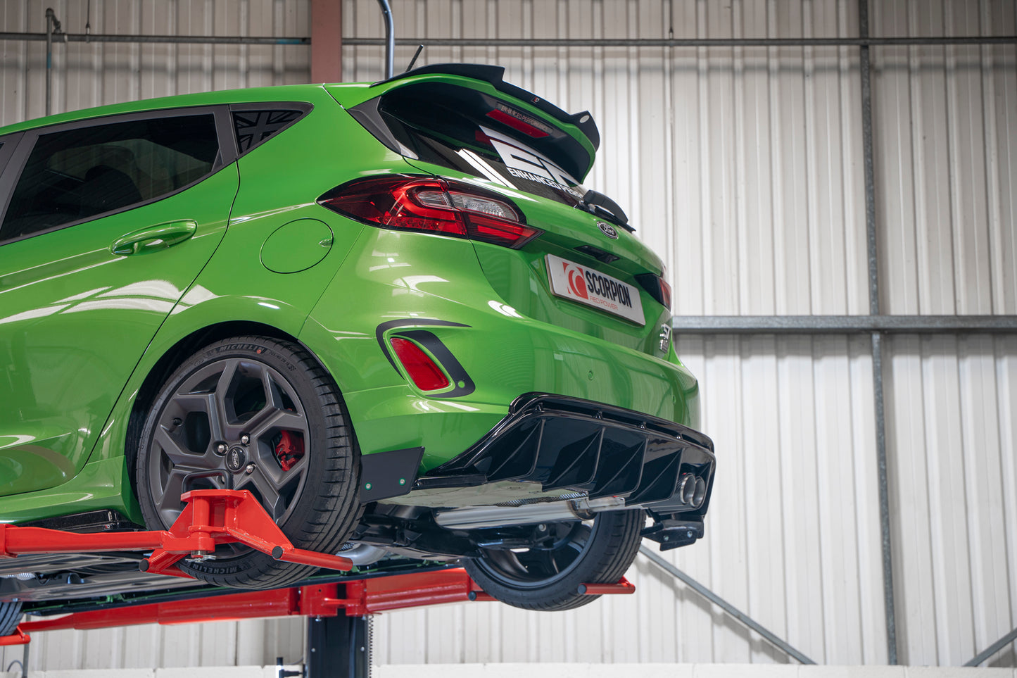 Scorpion SFDS100CF Ford Fiesta ST MK8.5 Gpf-Back System Non-Valved | ML Performance EU EU