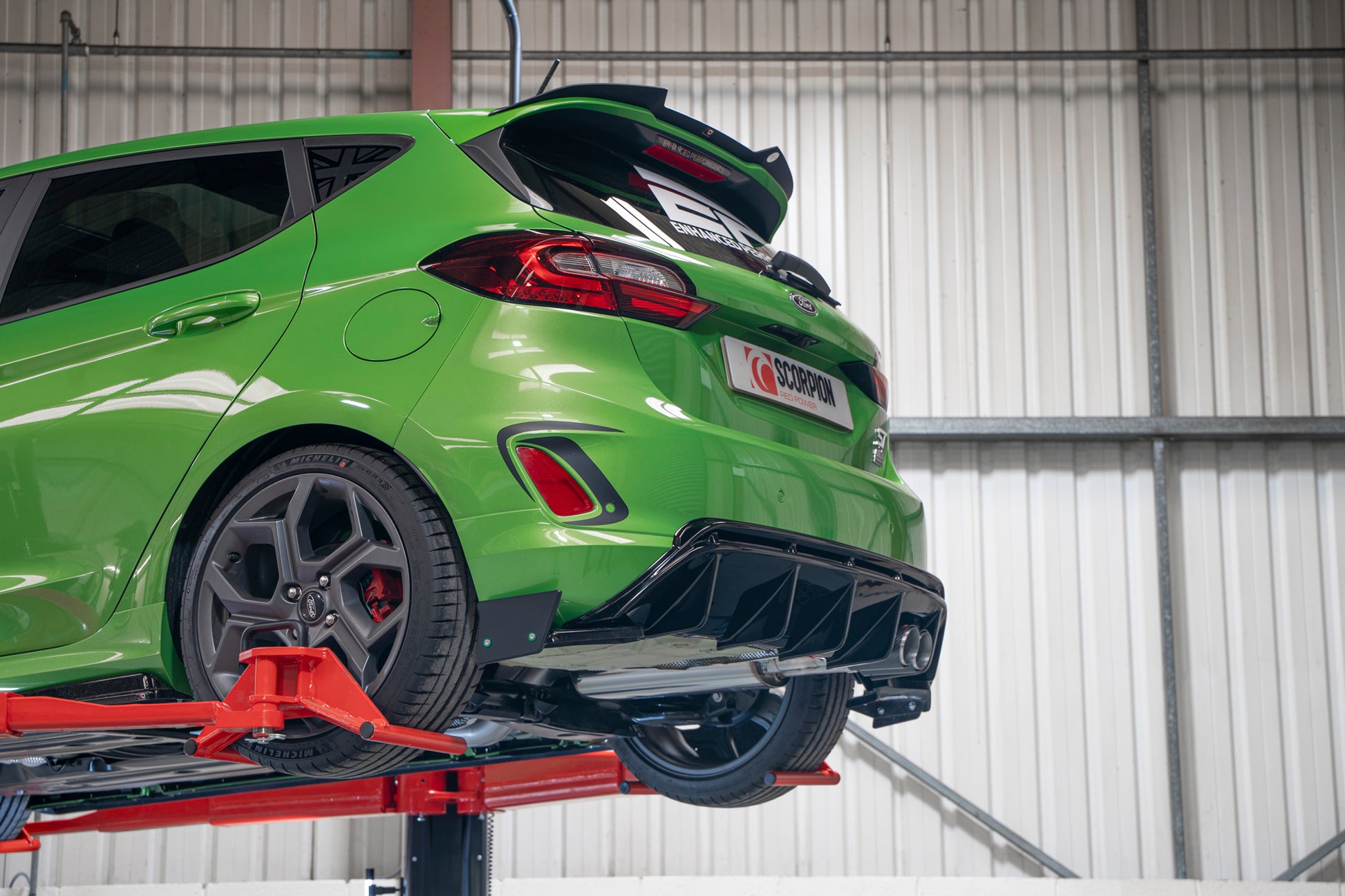 Scorpion SFDS100CF Ford Fiesta ST MK8.5 Gpf-Back System Non-Valved | ML Performance EU EU