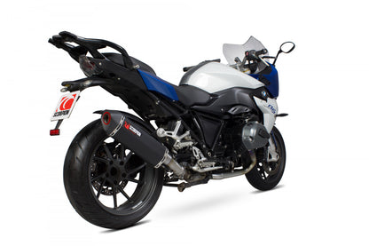 Scorpion RBM79BCER BMW Serket Parallel Slip-On - Black Ceramic Coated Sleeve (R1200 R / R1200 RS) | ML Performance EU EU