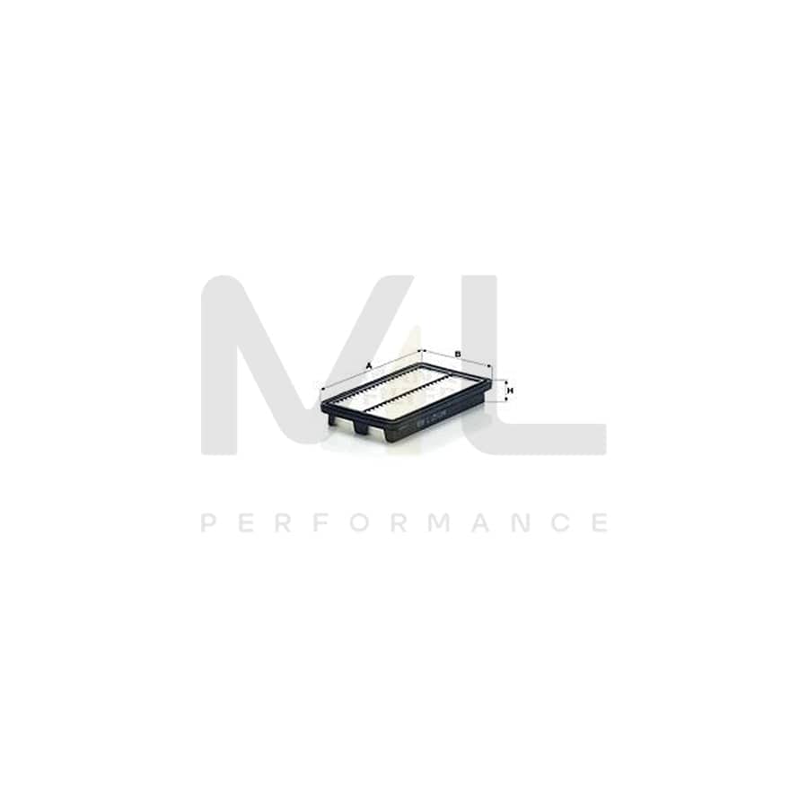 MANN-FILTER C 25 034 Air Filter for SUZUKI Celerio (LF) Filter Insert | ML Performance Car Parts