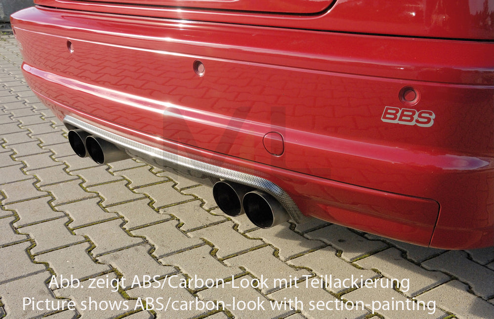 Rieger 00050241 BMW 3 Series E46 M3 Rear Diffuser 6 | ML Performance EU Car Parts