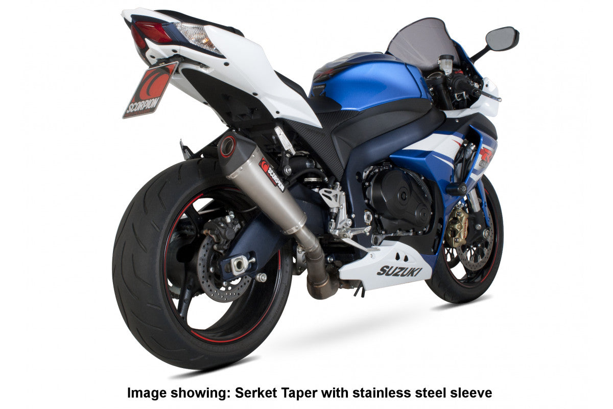 Scorpion RSI111CEO Suzuki GSX-R1000 Serket Taper Slip-On - Carbon Fibre Sleeve | ML Performance EU EU