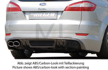 Rieger 00032109 Ford BA7 Mondeo Rear Diffuser 1 | ML Performance EU Car Parts