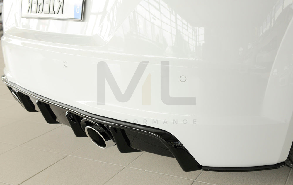 Rieger 00055178 Audi 8J-FV 8S Rear Side Splitter (TT & TTS) 6 | ML Performance EU Car Parts