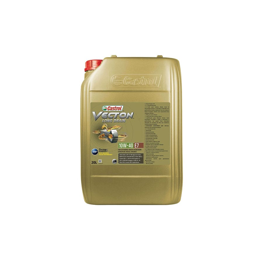 Castrol Vecton Long Drain 10W-40 E7 - 20ltr | ML Performance UK Car Parts
