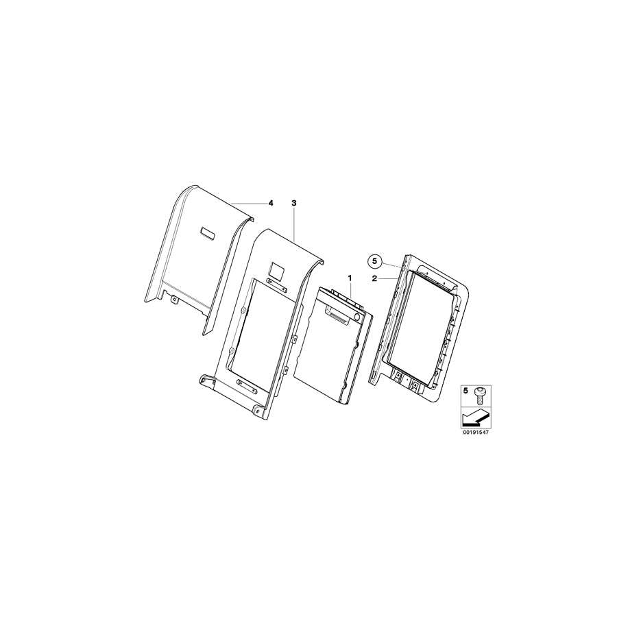 Genuine BMW 51217069230 E60 E67 Torx Bolt ISA M6X20 (Inc. M5, 760LiS & 520i) | ML Performance EU Car Parts