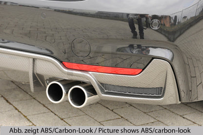 Rieger 00053489 BMW 4 Series F32 F33 F36 Rear Diffuser 5 | ML Performance EU Car Parts