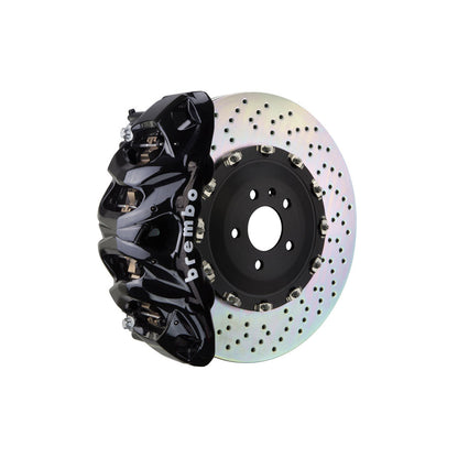 Brembo 1Q1.9605A Ford Lincoln Front GT 8-Pistons Drilled 2-piece Big Brake Kit 412x38mm (Inc. Expedition, F-150, Navigator)