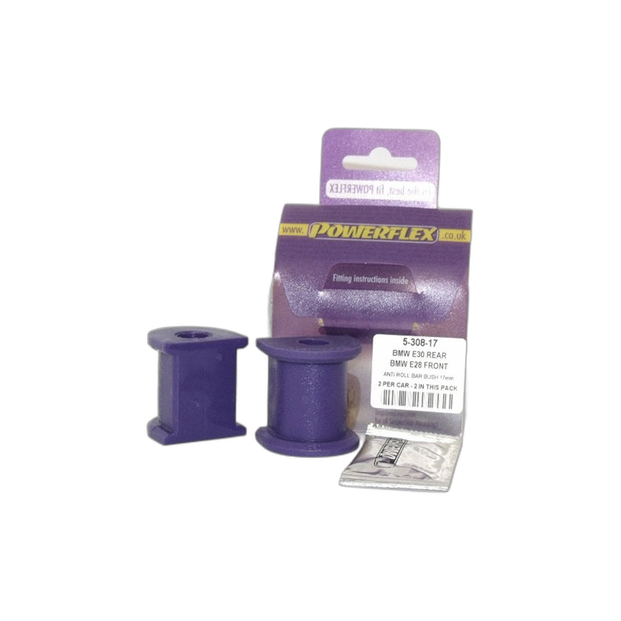 Powerflex PFR5-308-17 BMW E24 E28 Rear Anti Roll Bar Mounting Bush 17mm | ML Performance EU Car Parts