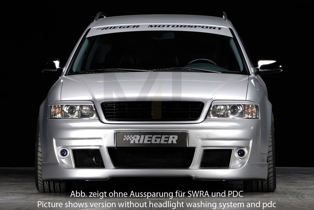 Rieger 00055310 Audi 4B A6 Front Bumper - S6-Look 4 | ML Performance EU Car Parts