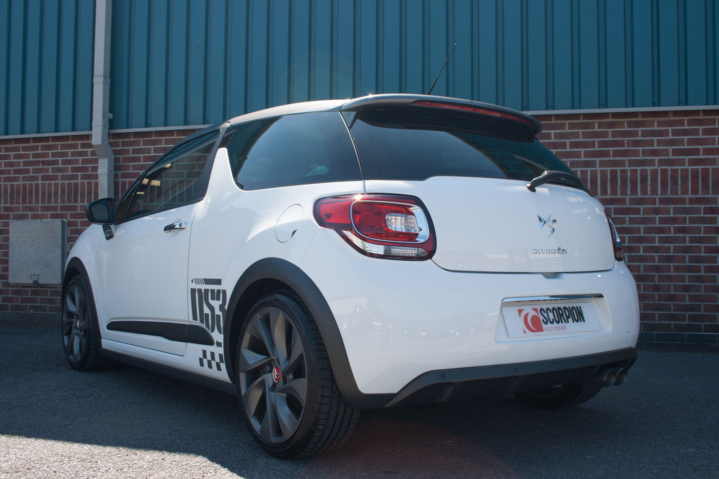 Scorpion SCN014 Citroen DS3 Racing & 1.6 T Resonated Cat-Back System  | ML Performance EU EU