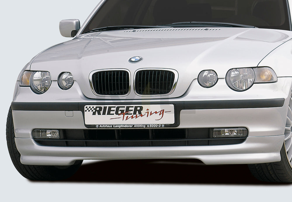 Rieger 00050301 BMW 3 Series E46 Front Splitter 1 | ML Performance EU Car Parts