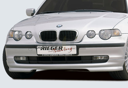 Rieger 00050301 BMW 3 Series E46 Front Splitter 1 | ML Performance EU Car Parts