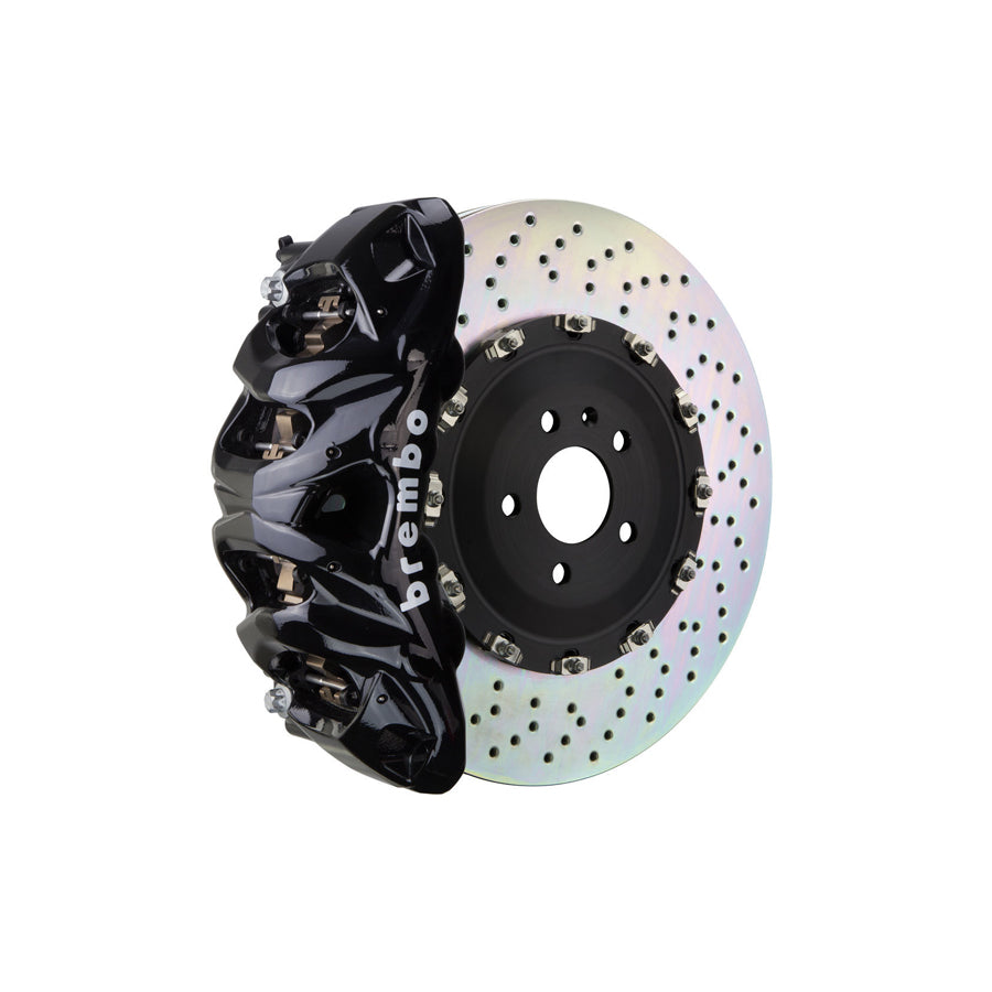 Brembo 1Q1.9603A Ford F-150 Front GT 8-Pistons Drilled 2-piece Big Brake Kit 412x38mm