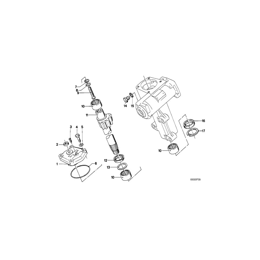 Genuine BMW 07119913649 E12 E24 Hex Bolt M8X22 (Inc. 530i, 3.0CSiL & 528) | ML Performance EU Car Parts